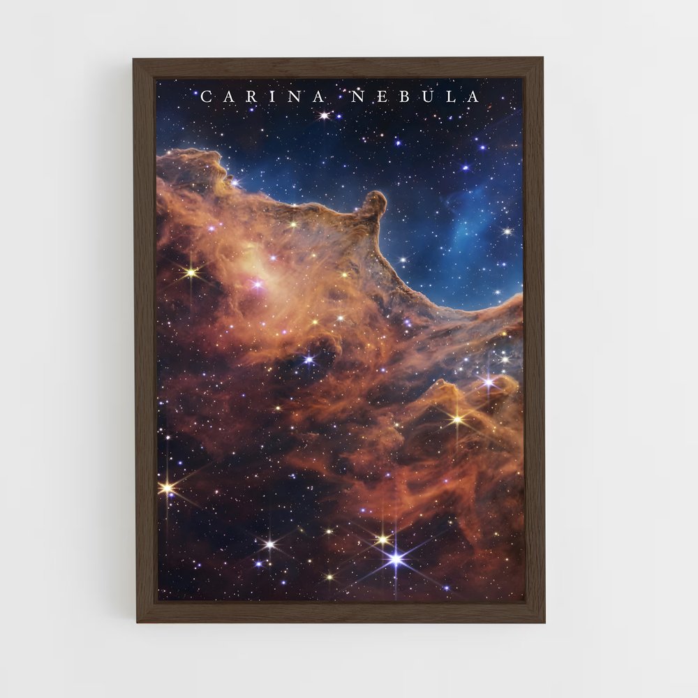 Poster Étoiles d'Argent – affiche Nébuleuses (vue 5)